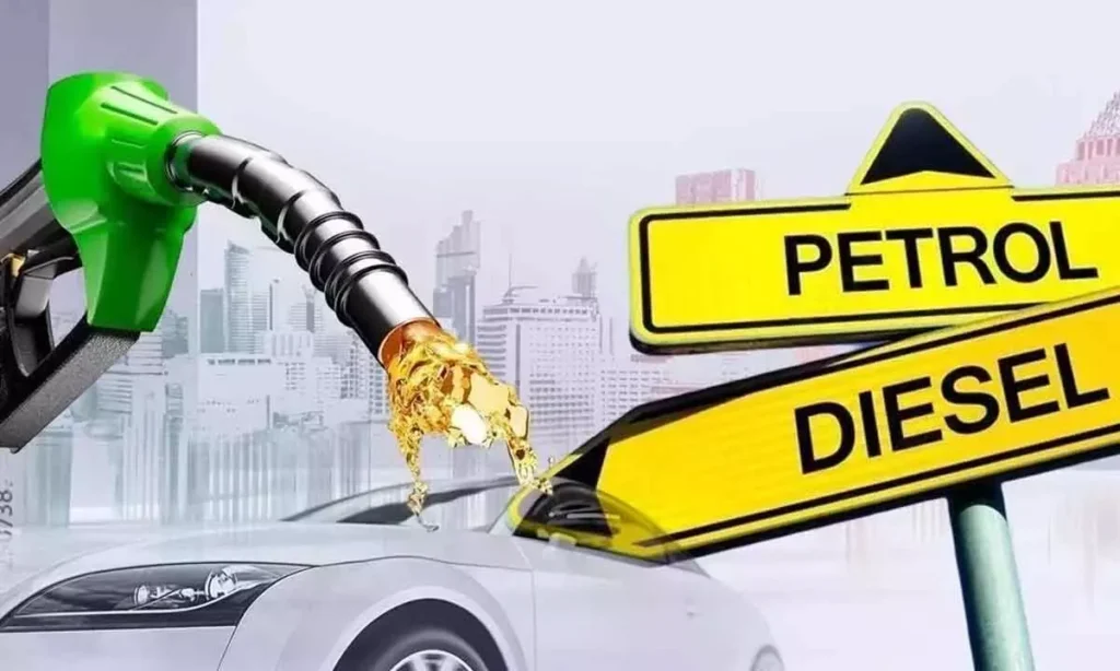 Today petrol & diesel price